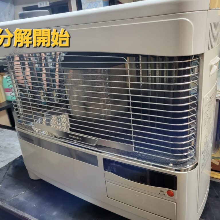 ストーブ分解掃除 旭川市